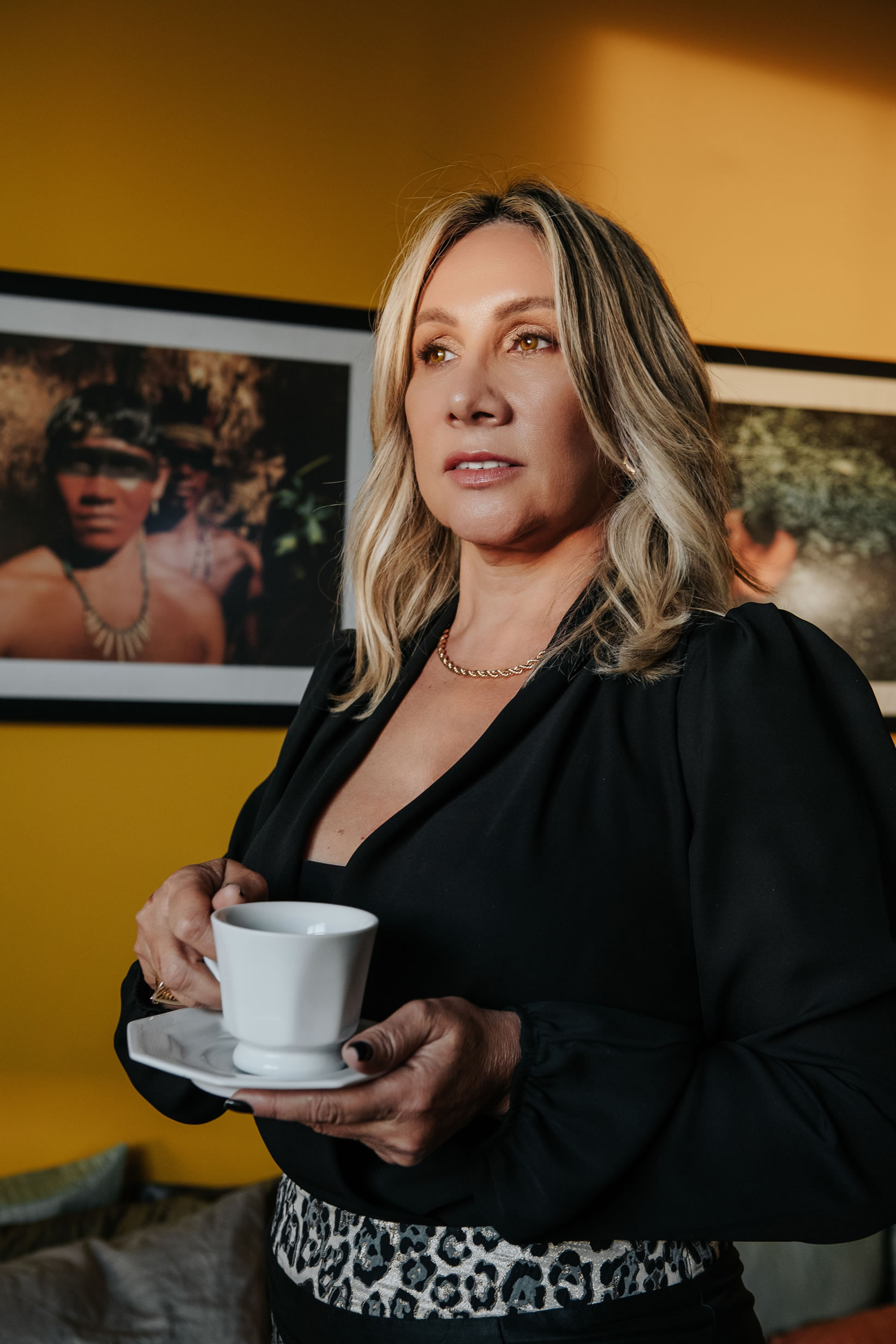 Ireni Orellana em retrato executivo
