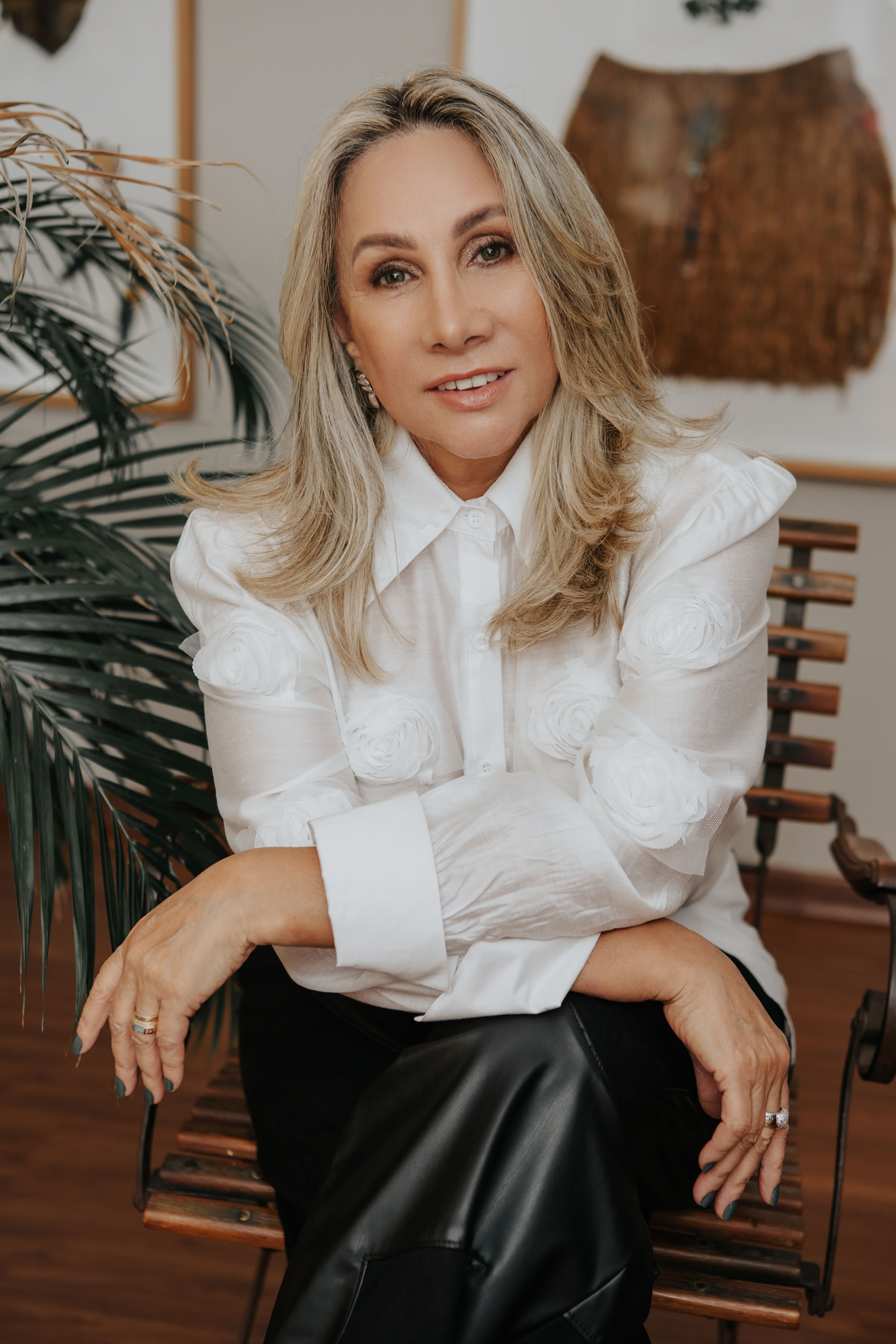 Ireni Orellana em apresentação