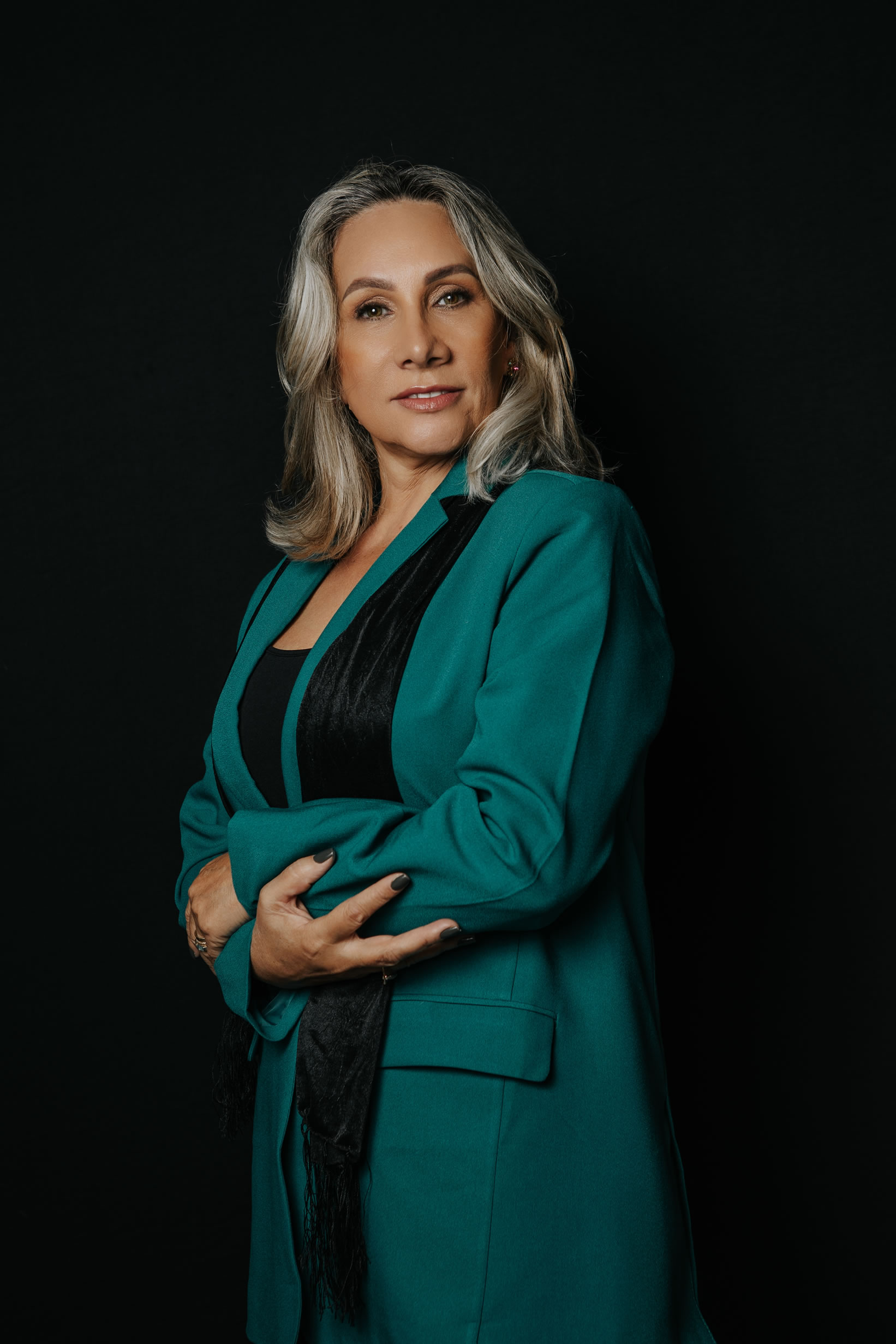 Ireni Orellana em momento de palestra